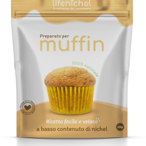 muffin senza glutine, lattosio e nichel