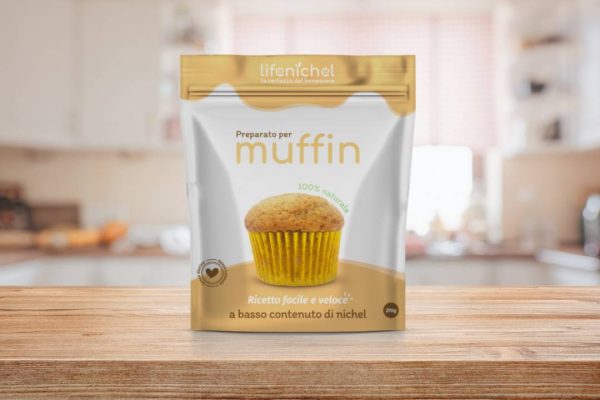 muffin senza glutine a basso contenuto di nichel
