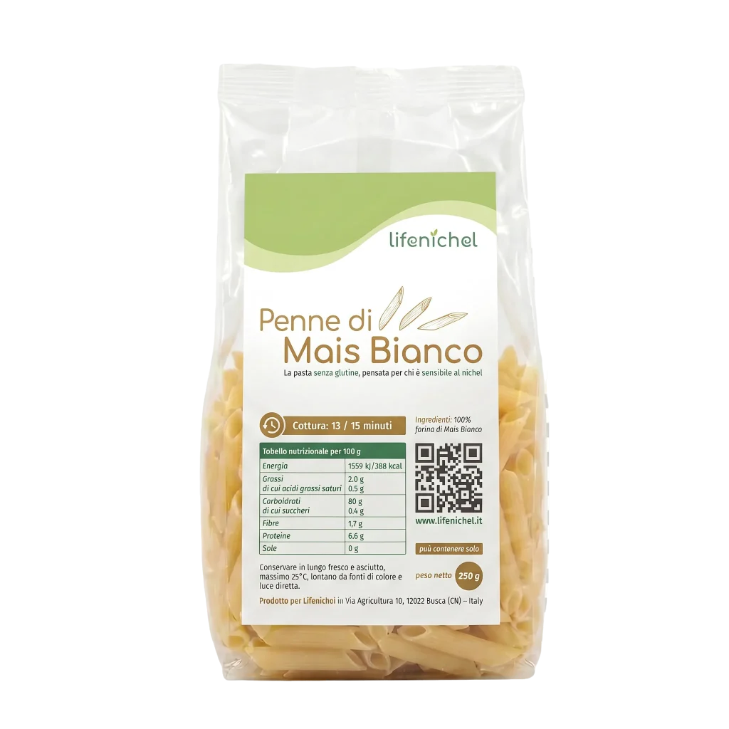 confezione di penne di mais bianco di Lifenichel
