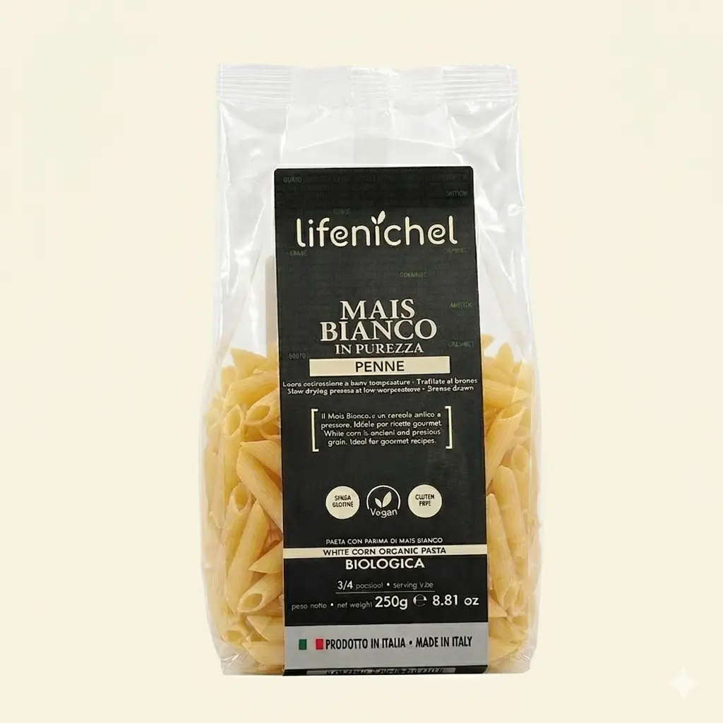 confezione penne mais bianco lifenichel